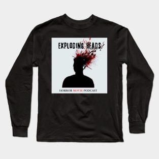 Exploding Heads New Design (White Background) Long Sleeve T-Shirt